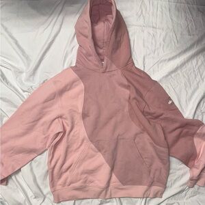 ALO Yoga Blush Pink Hoodie Sweater